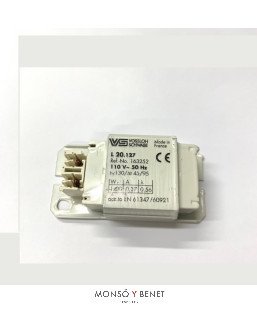 REACTANCIA L20.134 125V- 20W 922134