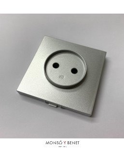 PLACA GRANDE BASE 26650 ALUMINIO