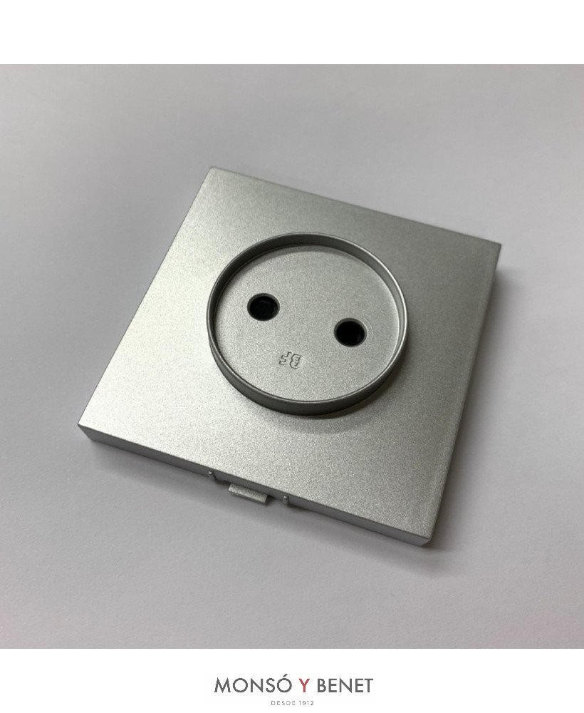 PLACA GRANDE BASE 26650 ALUMINIO