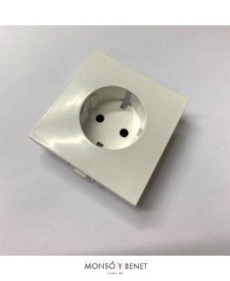 PLACA BASE EMPOTR.26654 BLANCO