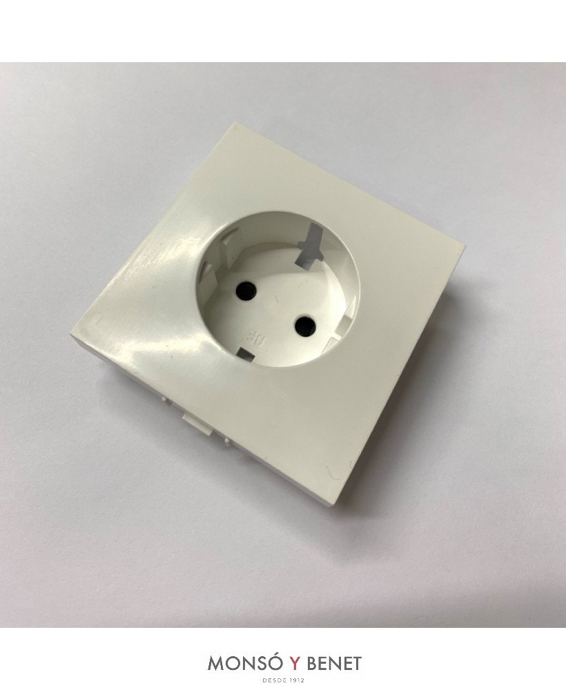 PLACA BASE EMPOTR.26654 BLANCO