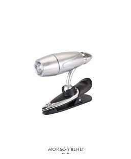 LINTERNA LED NP-7115 PINZA