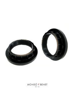 ARANDELA E27 No. 6011 BAK.NEGRO
