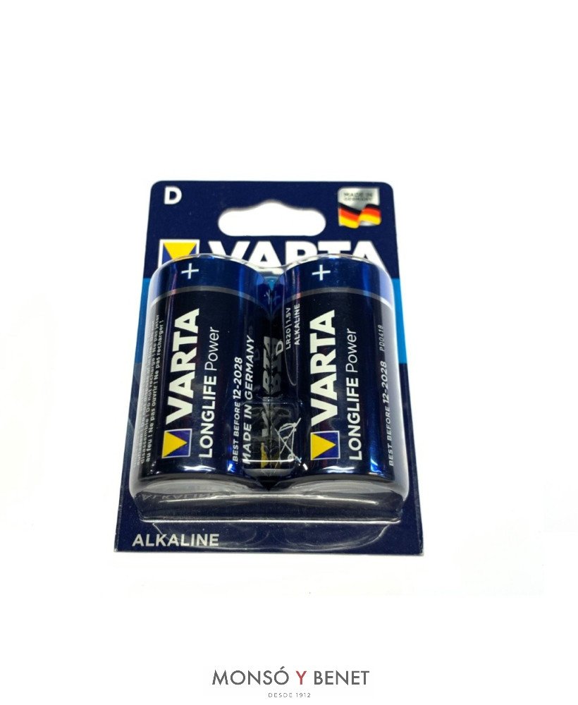 BLISTER 2 PILAS ALKALINAS V4020 VARTA