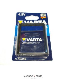 BLISTER 1 PILAS ALKALINAS V3R12 VARTA