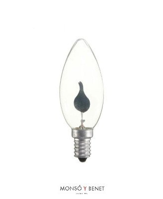 BOMBILLA FLAMEANTE T23x54 230V E14