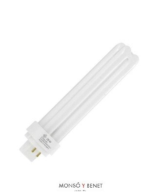 BOMBILLA FLUORESCENTE 2TUB.MARCA 26W G24Q3 4K