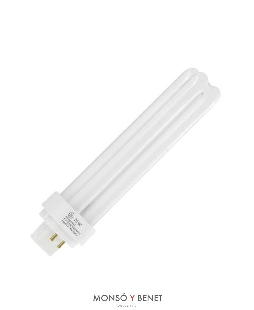 BOMBILLA FLUORESCENTE 2TUB.MARCA 26W G24Q3 2K