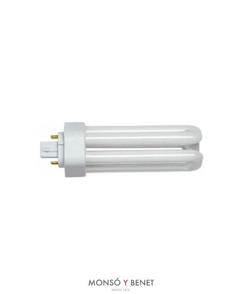 BOMBILLA FLUORESCENTE GE.3TUBOS 18W GX24D2 4K