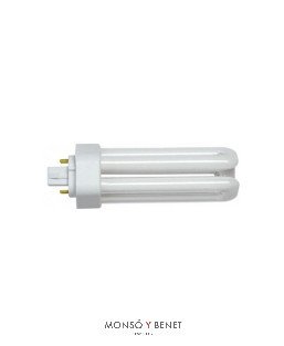 BOMBILLA FLUORESCENTE GE.3TUBOS 18W GX24D2 2K