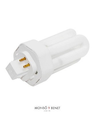 BOMBILLA FLUORESCENTE GE.3TUBOS 13W GX24Q1 2K