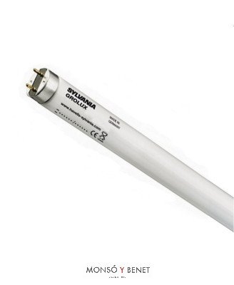 TUBO FLUORESCENTE GRO-LUX 1A.MARCA 14W G13