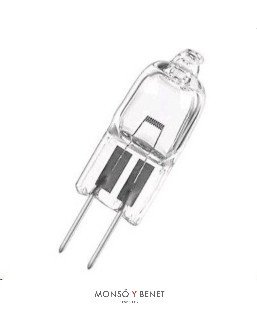 BOMBILLA HALOGENA BIPIN 230V 50W G6.3