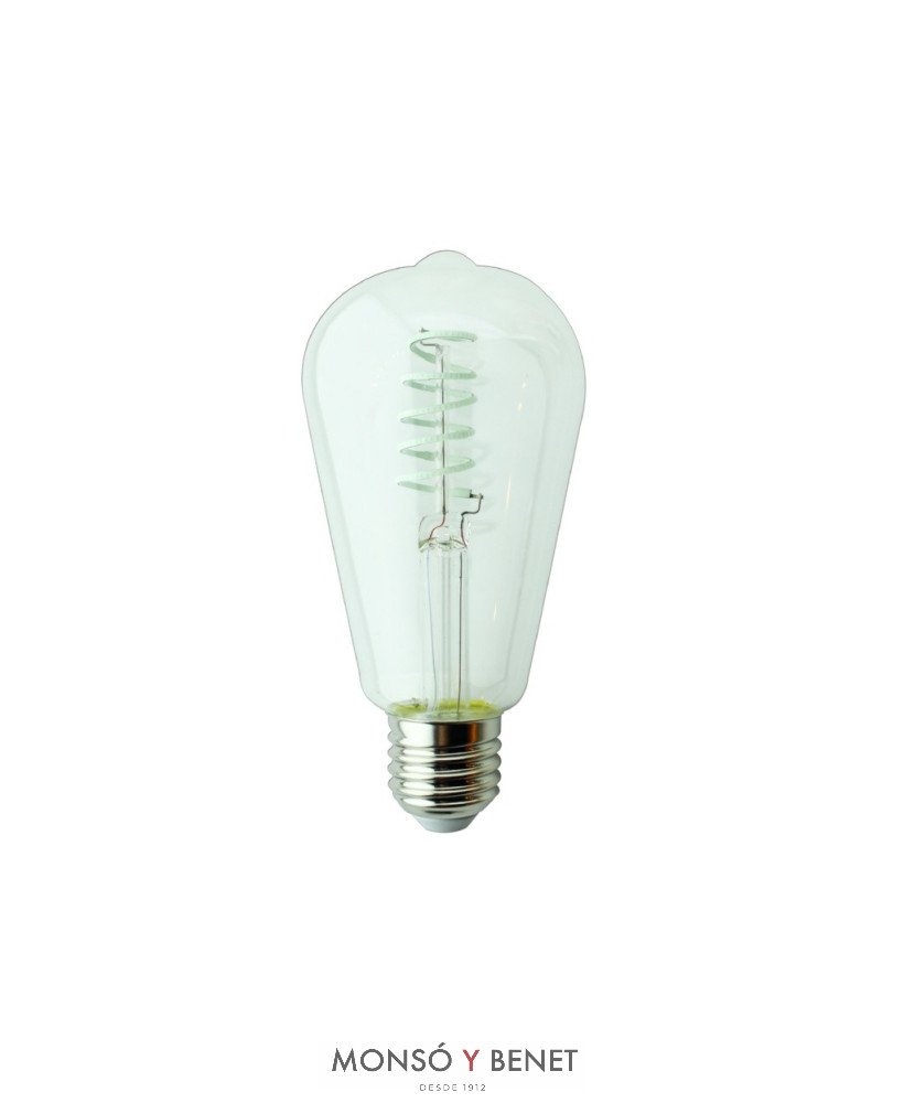BOMBILLA LED.ST64 RUSTIK EDISON 04RRAZ E27 RIZO AZUL