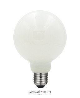 BOMBILLA GLOBO LED OPAL 95MM. FULL GLASS 230V 12W E27 2700K