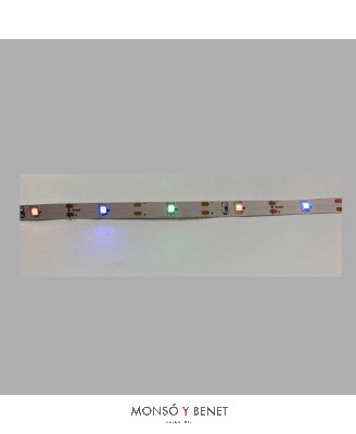 TIRA 90 LEDS MULTICOLORES FIJA 3 METROS D22010