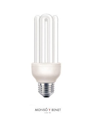 BOMBILLA FLUORESCENTE ELECTRONICA ECO.GE 23W E27 4K