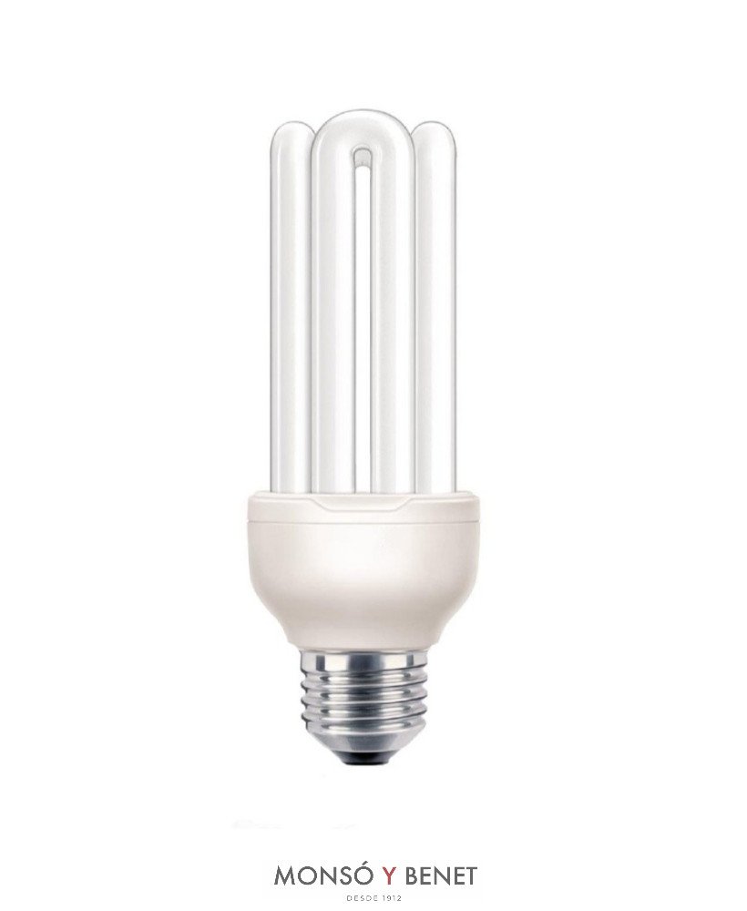 BOMBILLA FLUORESCENTE ELECTRONICA ECO.GE 23W E27 4K