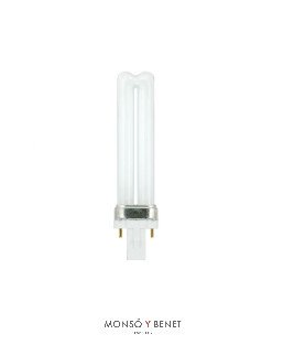 BOMBILLA FLUORESCENTE PL 9W G23 3000K SUSTITUIDA POR LED
