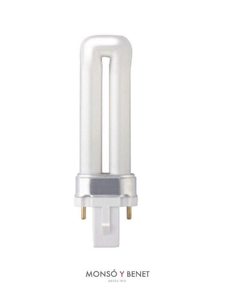 BOMBILLA FLUORESCENTE PL 7W G23 4000K SUSTITUIDA POR LED