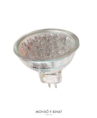 BOMBILLA LED DICROICA 50mm. ECO.12V 020DLB BLANCO 6000K