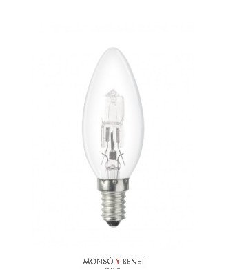 BOMBILLA HALOGENA VELA 230V 50W CLAR