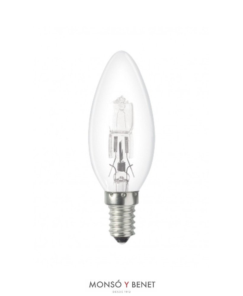 BOMBILLA HALOGENA VELA 230V 50W CLAR