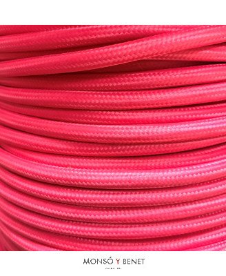ROLLO 25M.TEXTIL 2X0.75 FOSFOFUCSIA