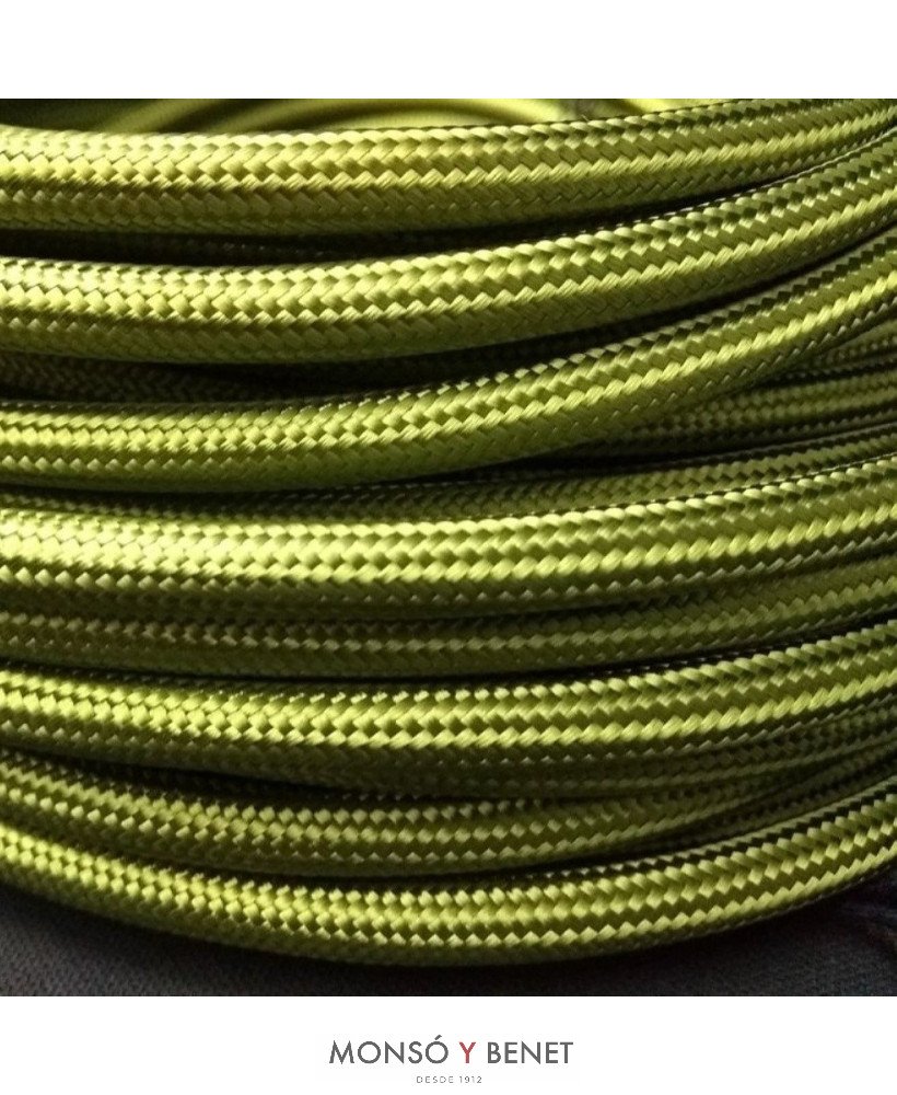 ROLLO 100M.TEXTIL 2X0.75 VERDE 18