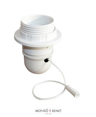 PORTALAMPARAS CORDEL No. 2168 BLANCO