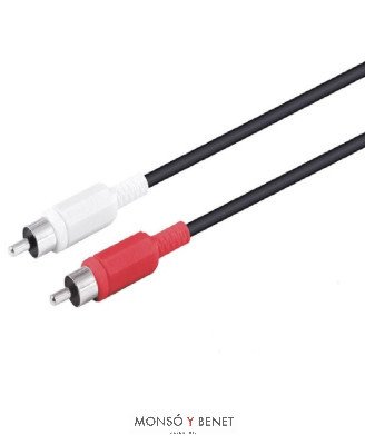 CONEXION 1M1M RCA No. 9711 AUDIO
