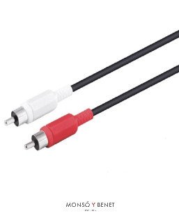 CONEXION 1M1M RCA No. 9711 AUDIO