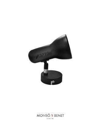 FOCO PARED DE R63 CL-163 NEGRO