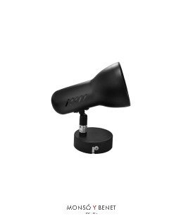 FOCO PARED DE R63 CL-163 NEGRO