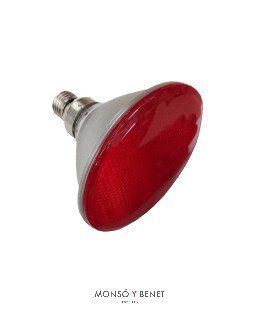 BOMBILLA PAR-38 COLOR 230V 80W E27