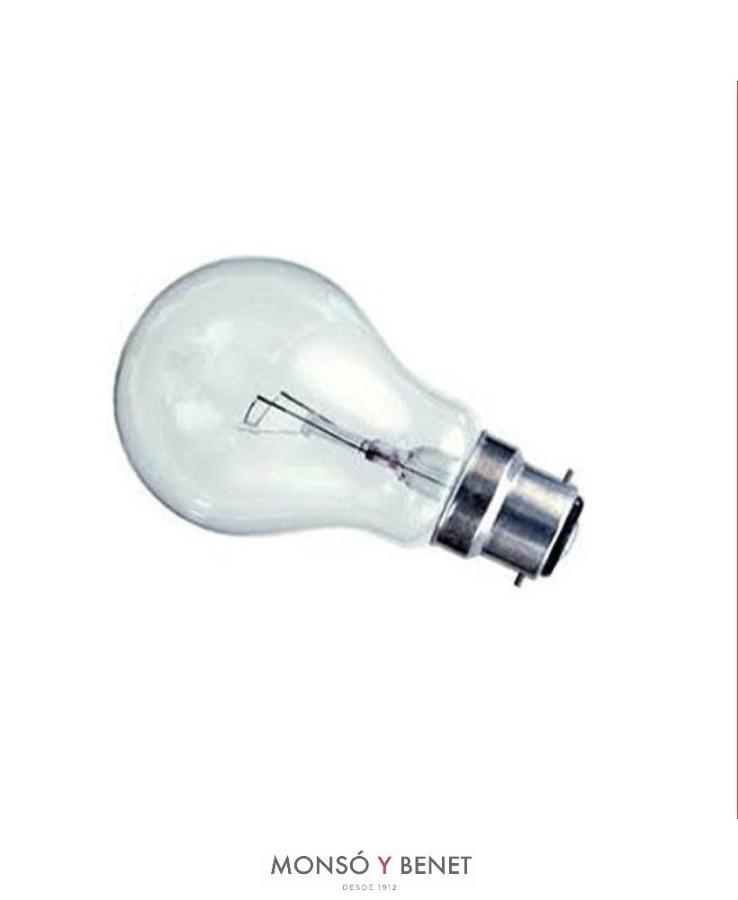 BOMBILLA STANDARD CLARA 230V 100W B22