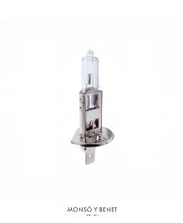 BOMBILLA HALOGENA AUTO H1 12V 55W P14.5S RECAMBIO TIZIO