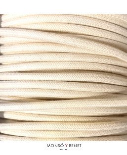 ROLLO 100M.TEXTIL 2X0.75 BEIGE 15