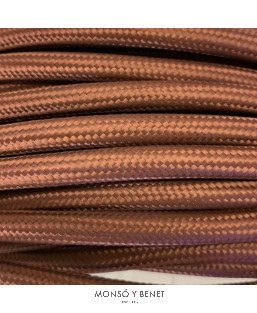 ROLLO 100M.TEXTIL 2X0.75 MARRÓN 20