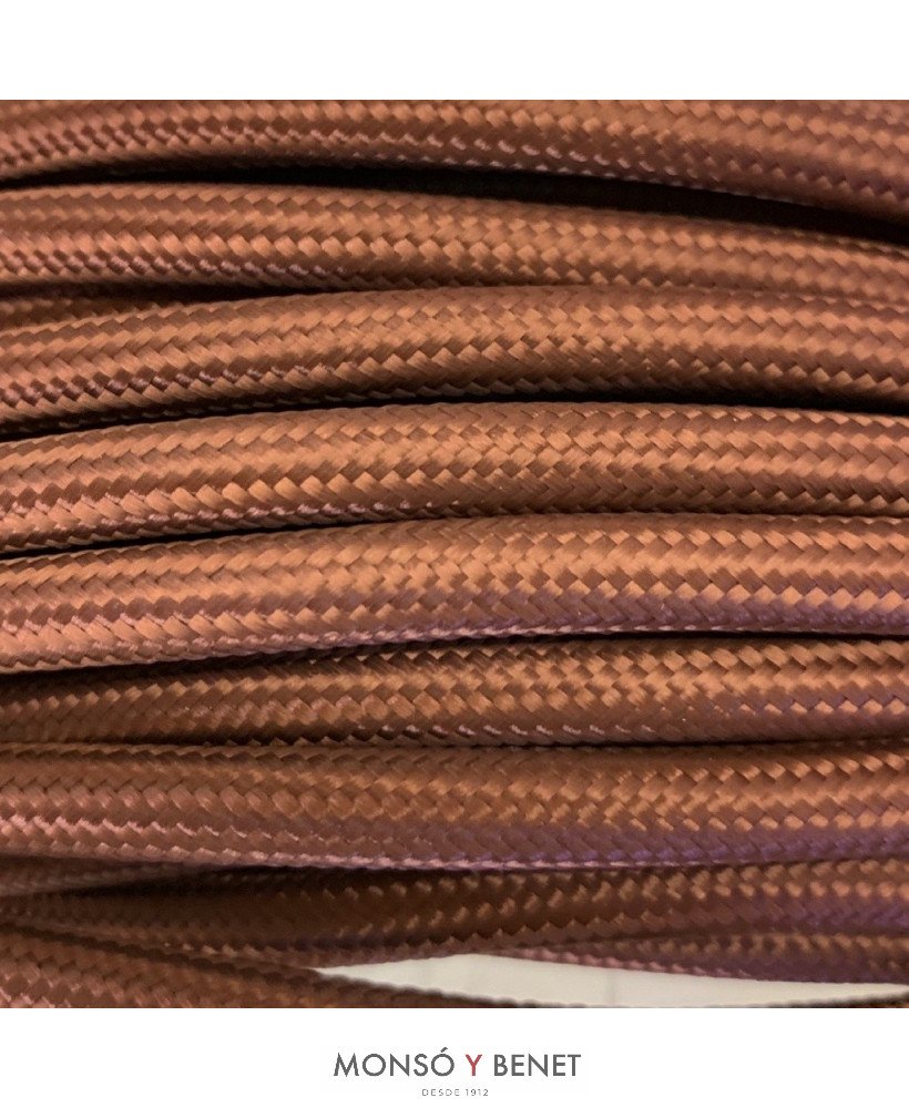 ROLLO 100M.TEXTIL 2X0.75 MARRÓN 20