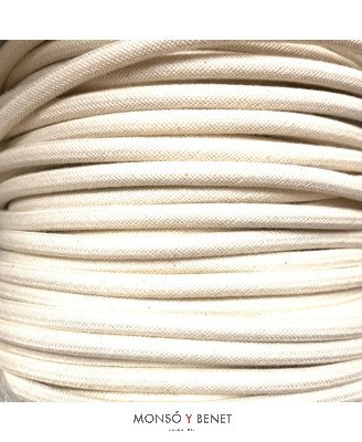ROLLO 100M.TEXTIL 2X0.75 ALGODON