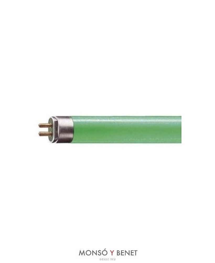 TUBO FLUORESCENTE FH COLOR VERDE 1A. MARCA 35W G 5