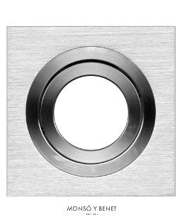 ARO ALUMINIO 1x50mm. AC-421 ALUMINIO CEPILLADO