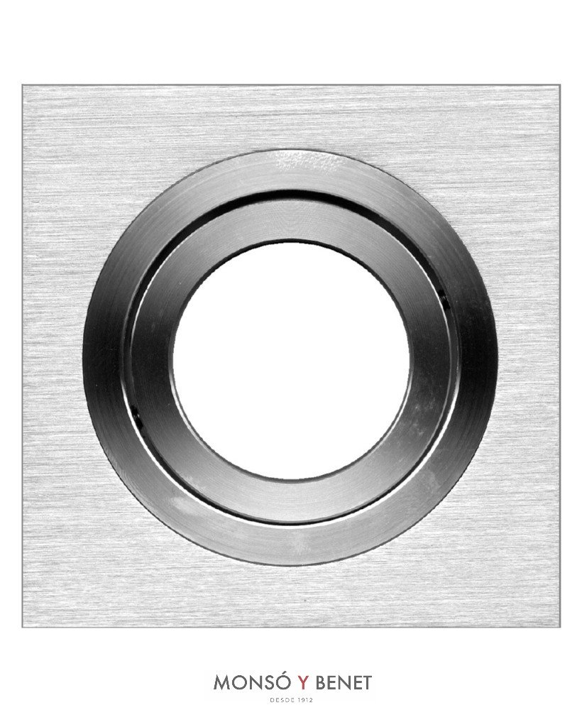 ARO ALUMINIO 1x50mm. AC-421 ALUMINIO CEPILLADO