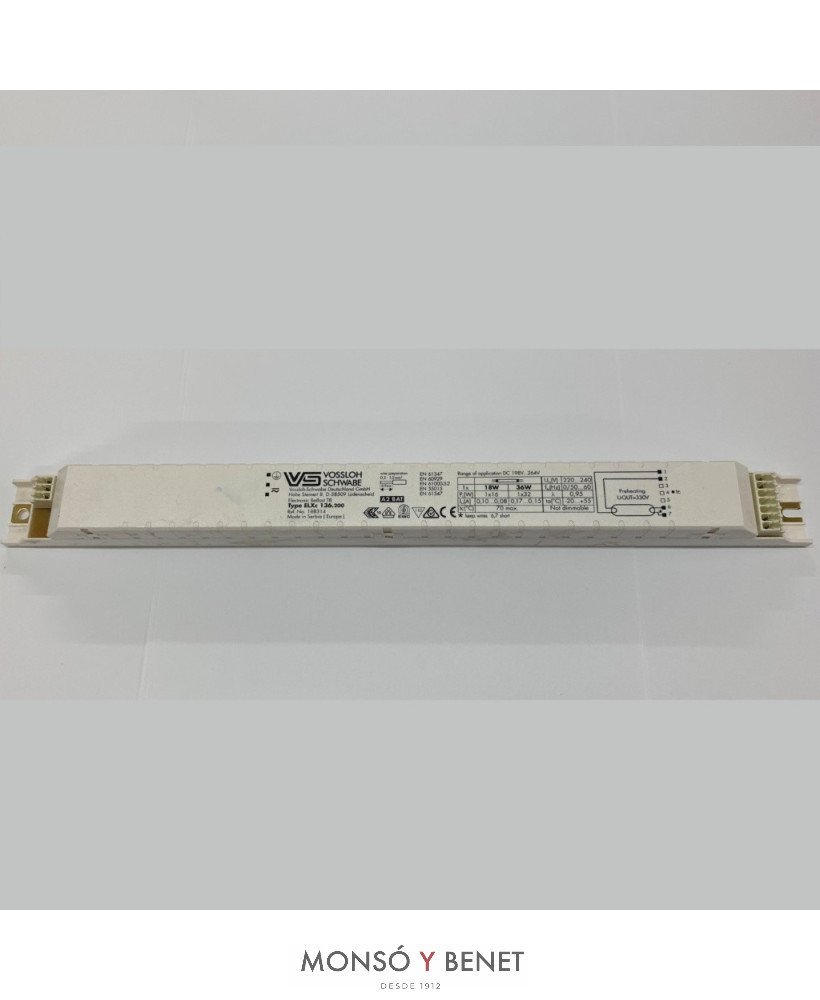 REACTANCIA VOSSLOH.1x49W.BTE8049/230