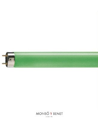 TUBO FLUORESCENTE FQ COLOR VERDE 1A. MARCA 39W G 5