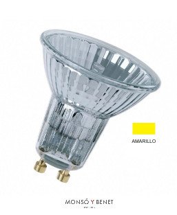 BOMBILLA PAR-16 AMARI. 230-50W GU10