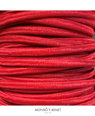 METROS TEXTIL LAIA 2X0.5 ROJO 62