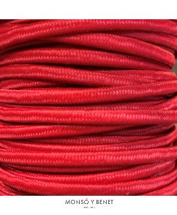 METROS TEXTIL LAIA 2X0.5 ROJO 62
