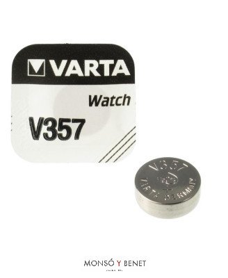 PILA AUDIFONO O RELOJ VARTA V357 - SR1154W - SR44 - 1.55V